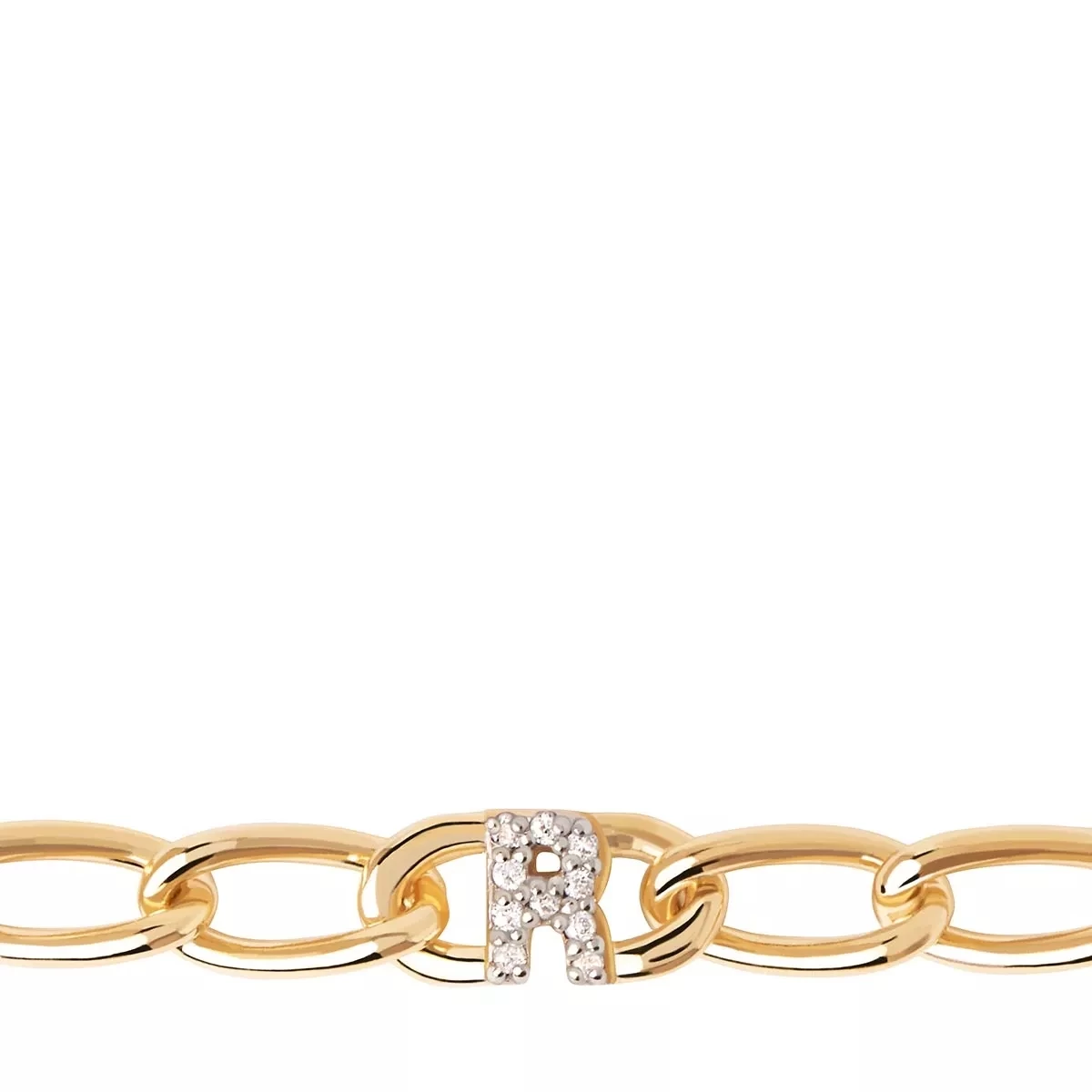 PDPAOLA Letter R Bracelet Gold Armband - Image 5