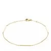 Isabel Bernard Monceau Jade 14 Karat Bracelet With Rods Gold Armband