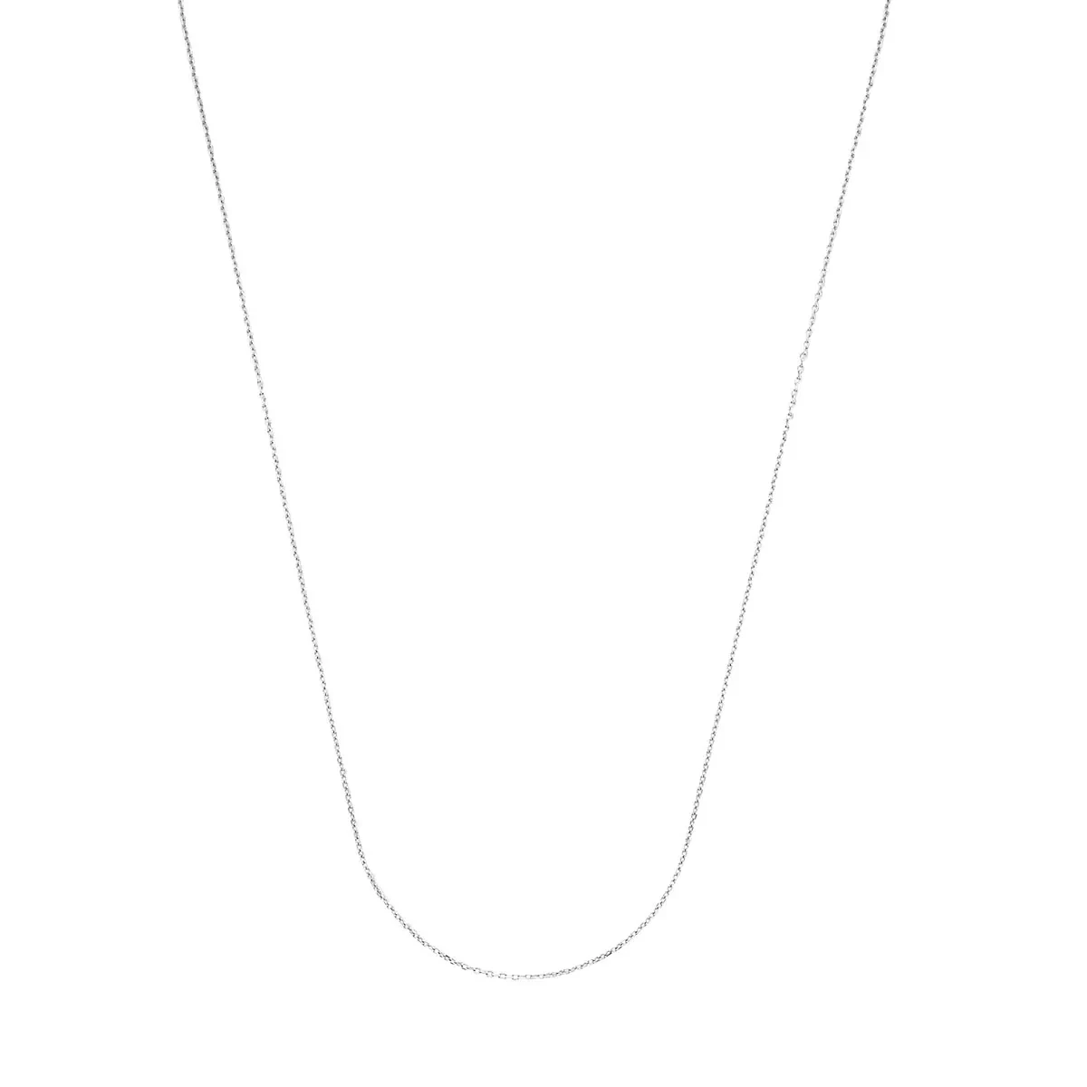 Isabel Bernard Saint Germain Nicole 14 Karat Necklace White Gold Kurze Halskette