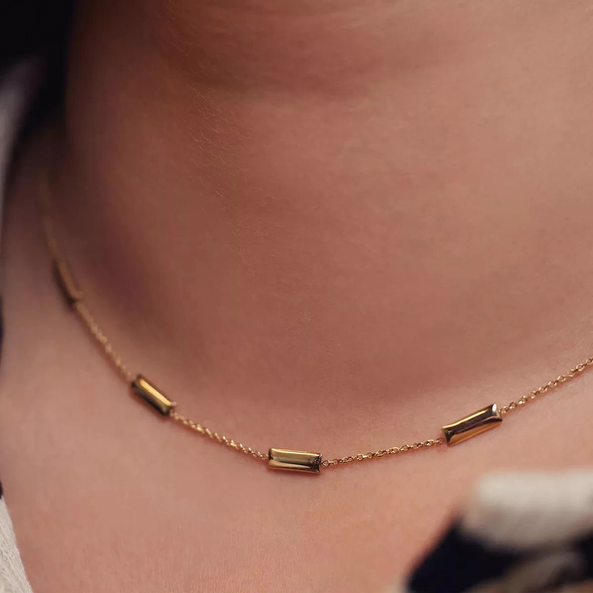 Isabel Bernard Monceau Josephine 14 Karat Necklace Gold Kurze Halskette - Image 2