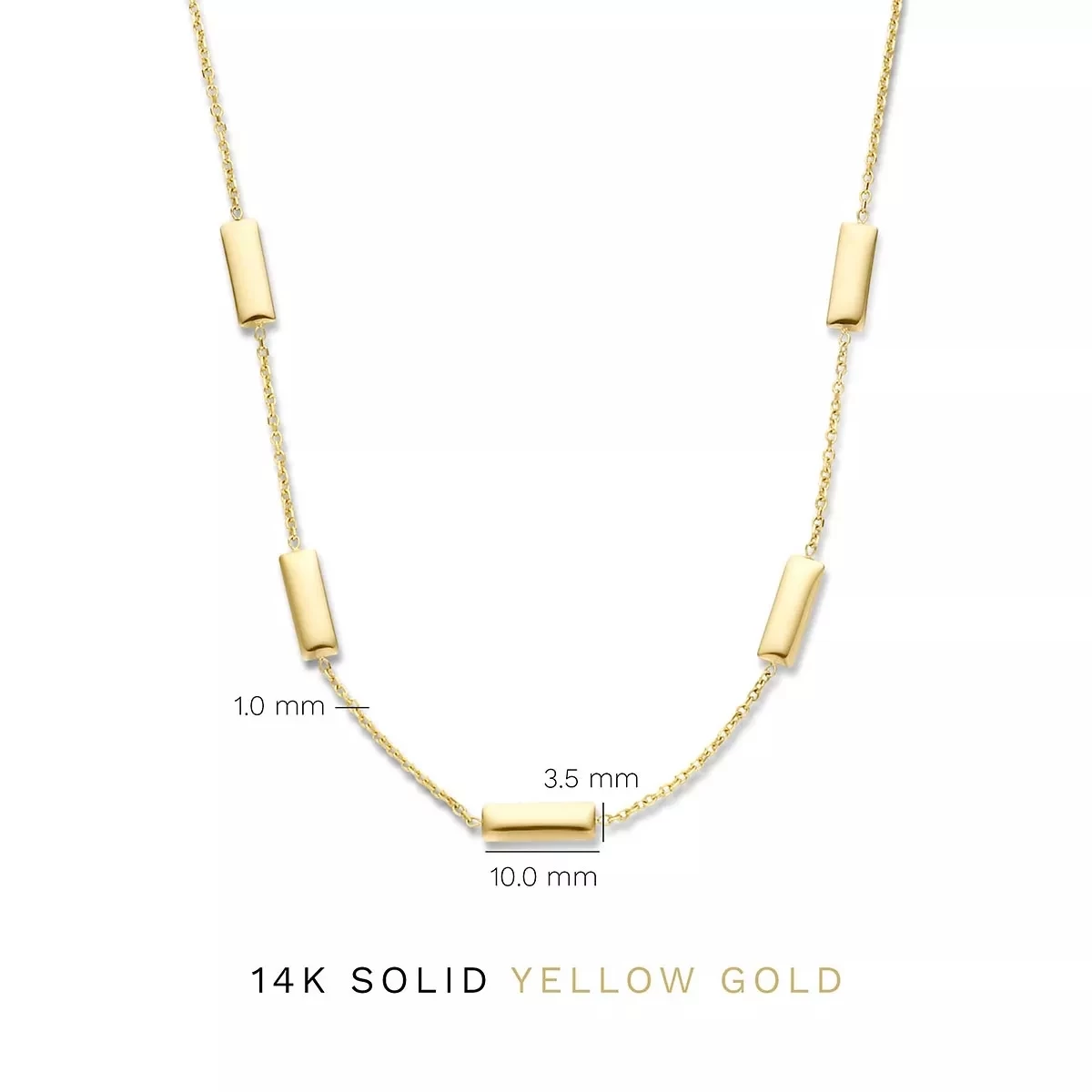 Isabel Bernard Monceau Josephine 14 Karat Necklace Gold Kurze Halskette - Image 8