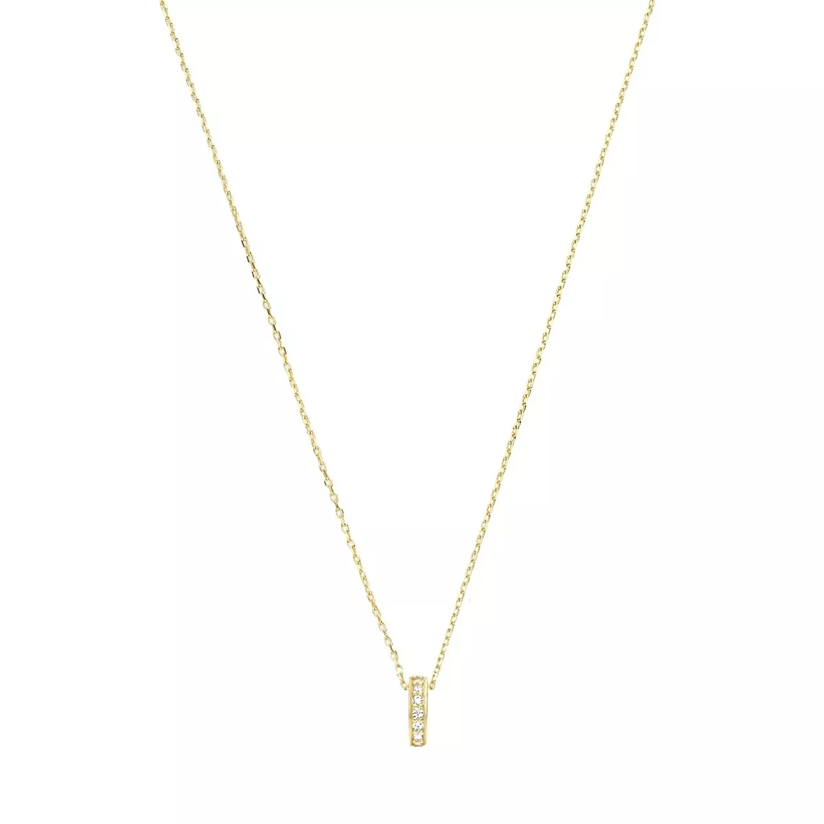 Isabel Bernard Le Marais Merle 14 Karat Necklace With Zirconia Gold Kurze Halskette - Image 6