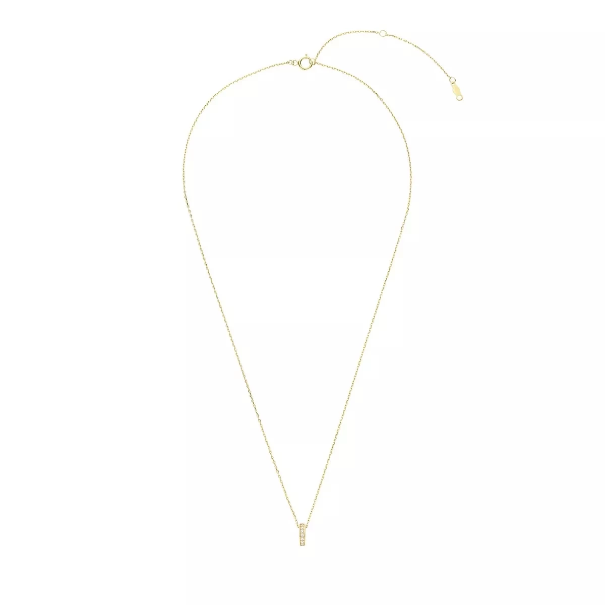 Isabel Bernard Le Marais Merle 14 Karat Necklace With Zirconia Gold Kurze Halskette - Image 8