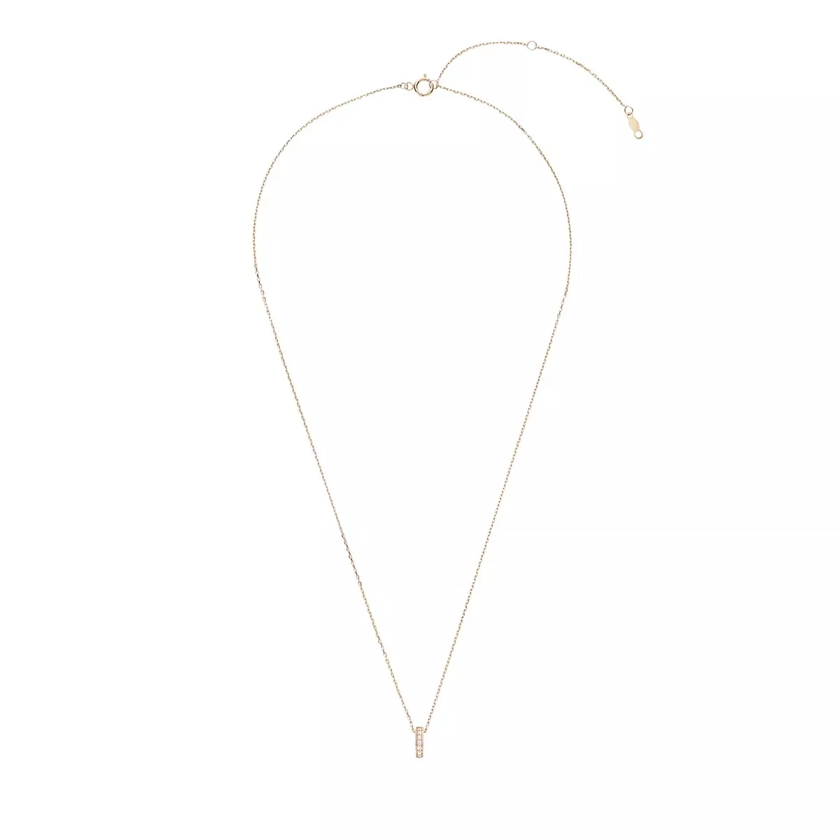 Isabel Bernard La Concorde Merle 14 Karat Necklace With Zirconia Rosé Gold Kurze Halskette - Image 7