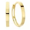 Isabel Bernard Rivoli Morgane 14 Karat Hoop Earrings Gold Creole
