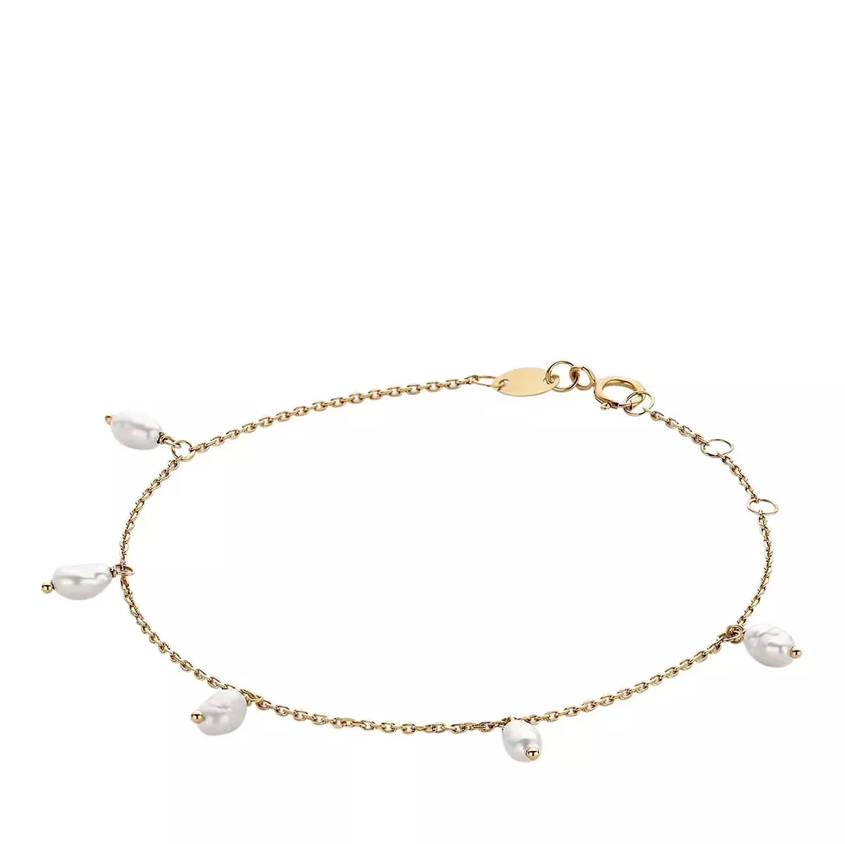 Jackie Pearls Of Amalfi Brace. Gold Armband