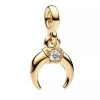 Pandora ME Crescent Moon Mini Dangle Clear Anhänger