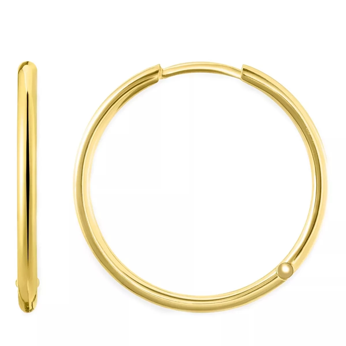 Thomas Sabo Hoop Earrings Yellow Gold Creole