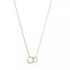 Isabel Bernard Le Marais Loulou 14 Karat Necklace With Rings Gold Mittellange Halskette