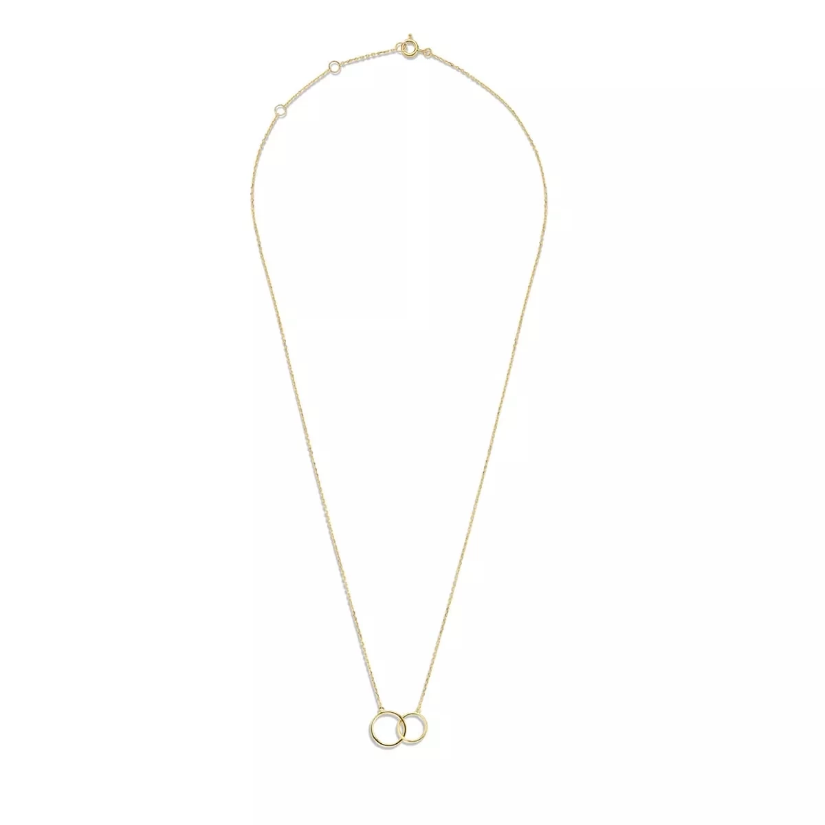 Isabel Bernard Le Marais Loulou 14 Karat Necklace With Rings Gold Mittellange Halskette - Image 4