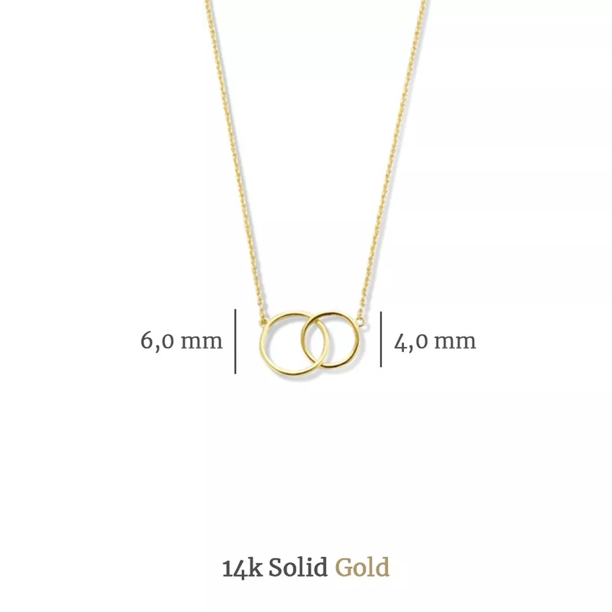 Isabel Bernard Le Marais Loulou 14 Karat Necklace With Rings Gold Mittellange Halskette - Image 5