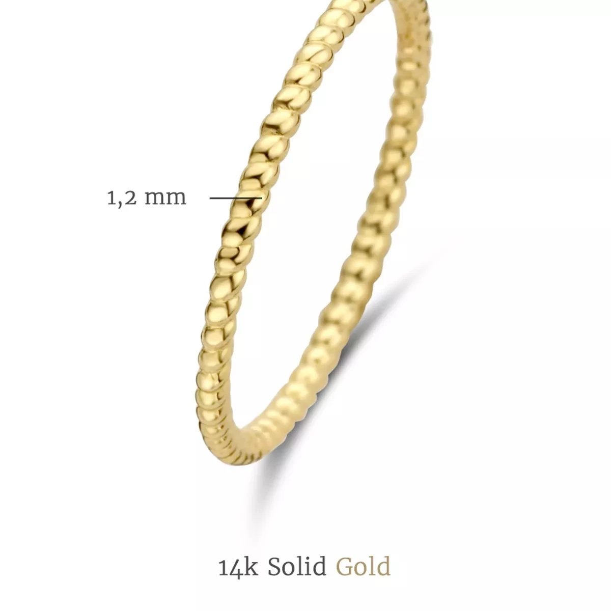 Isabel Bernard Le Marais Cambon 14 Karat Ring Twist Gold Ring - Image 4
