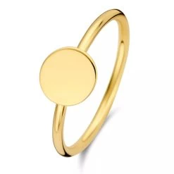Isabel Bernard Belleville Milou 14 Karat Ring Witch Circle Gold Ring