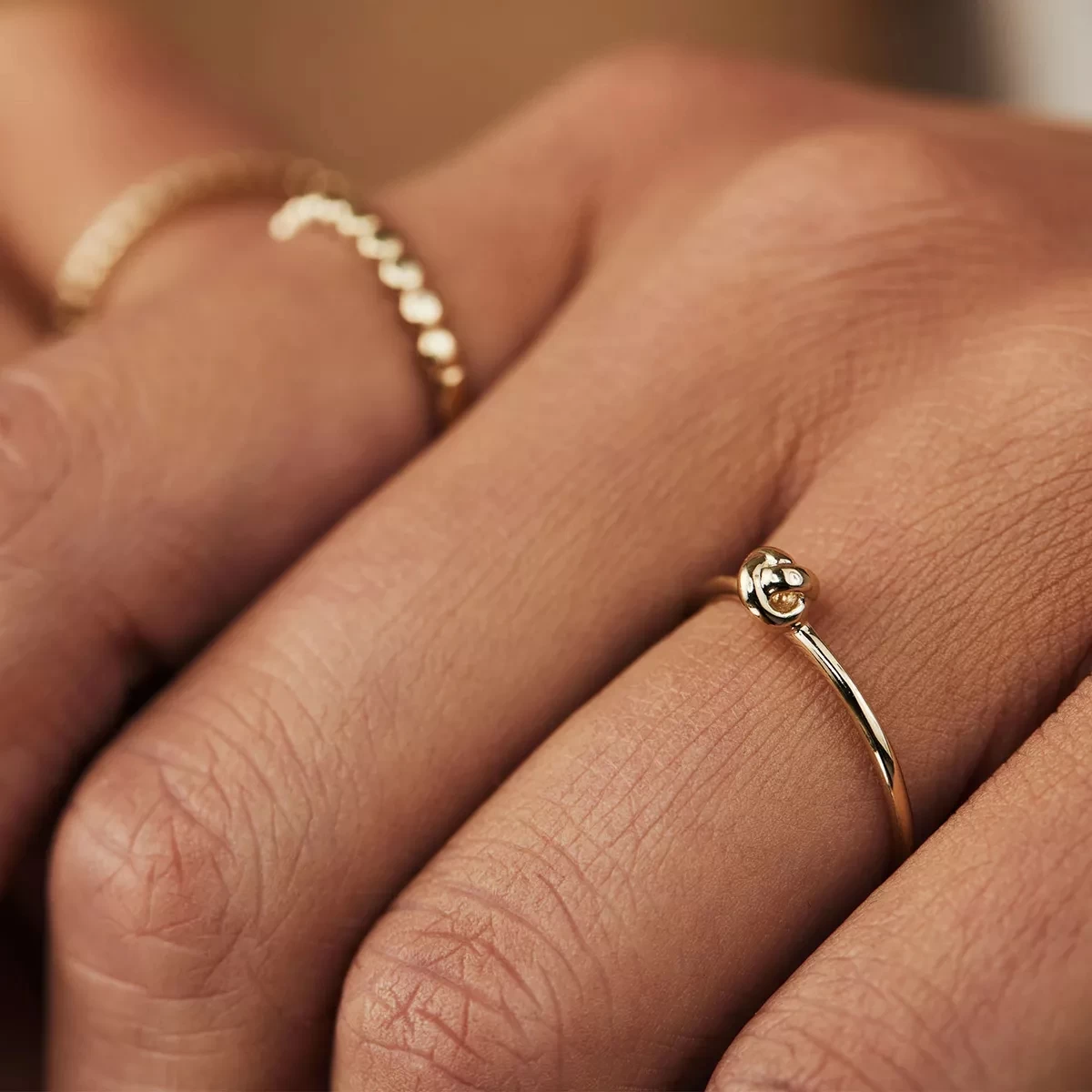 Isabel Bernard Asterope Knot 14 Karat Ring Gold Ring - Image 3