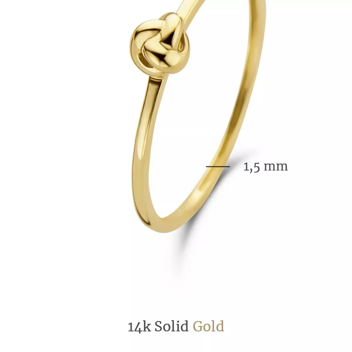 Isabel Bernard Asterope Knot 14 Karat Ring Gold Ring - Image 4