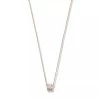 Isabel Bernard La Concorde Felie 14 Karat Collier Cube With Zirco Rose Gold Mittellange Halskette