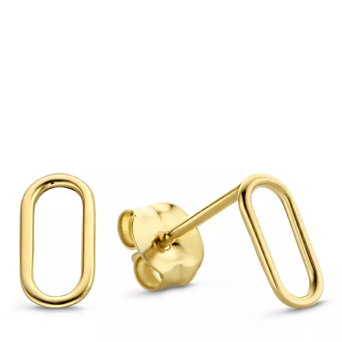 Isabel Bernard Le Marais Jaimie 14 Karat Ear Studs Link Gold Ohrstecker