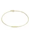 Isabel Bernard Le Marais Faustine 14 Karat Bracelet With Bar Gold Armband