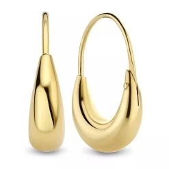 Isabel Bernard Le Marais Solene 14 Karat Hoop Earrings Gold Creole