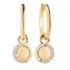 Portofino Lungo Earrings 18K Yellow Gold Plated Creole