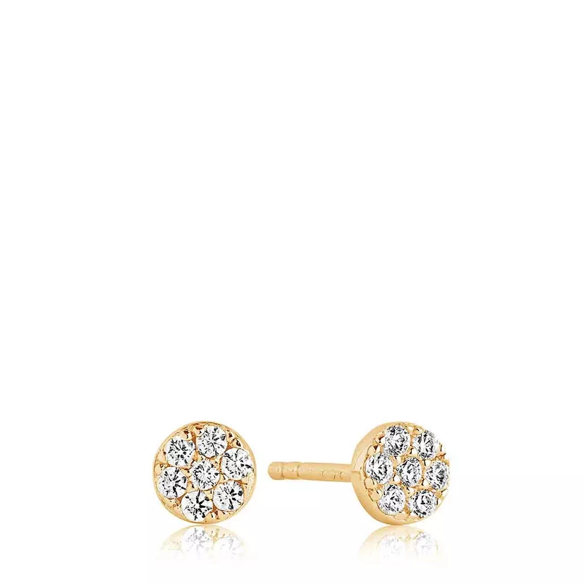 Cecina Earrings 18K Yellow Gold Plated Ohrstecker