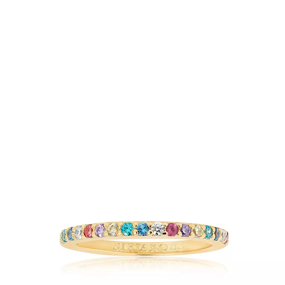 Corte Uno Ring 18K Yellow Gold Plated Ring
