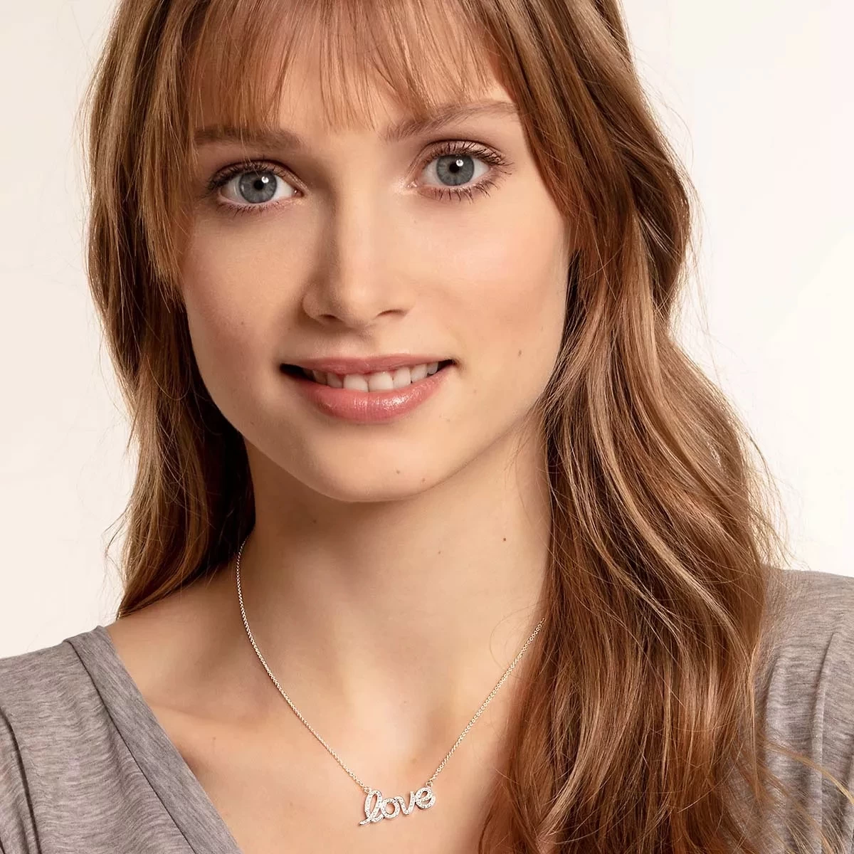 Thomas Sabo Necklace Love Silver/White Mittellange Halskette - Image 2