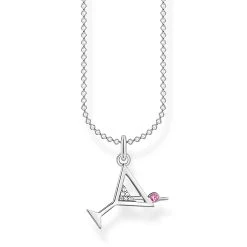 Thomas Sabo Necklace Cocktail Pearl White Kurze Halskette