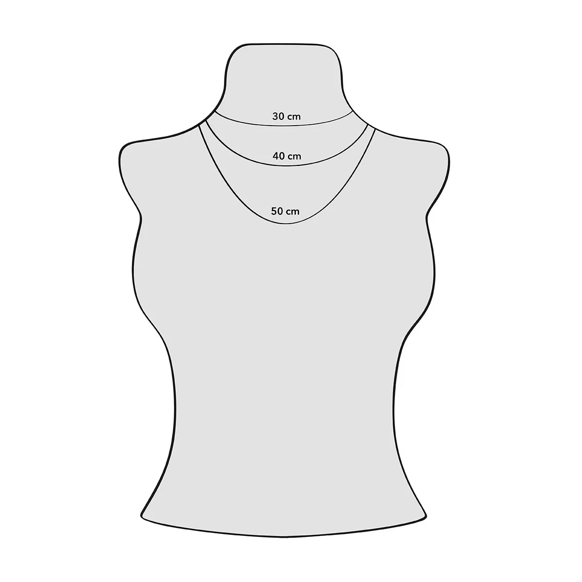 Swarovski Tennis Deluxe Round Cut Rhodium Plated White Kurze Halskette - Image 6