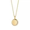 Portofino Pendant Yellow Gold Lange Halskette